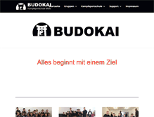Tablet Screenshot of budokai-melle.de
